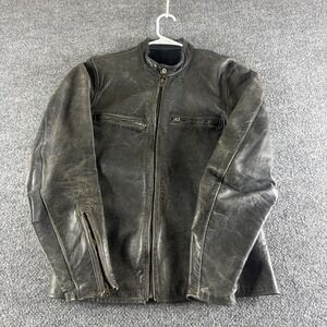 VINTAGE The Real McCoys BUCO J-100 Leather Jacket Mens 40 Black‎ Motorcycle 50s